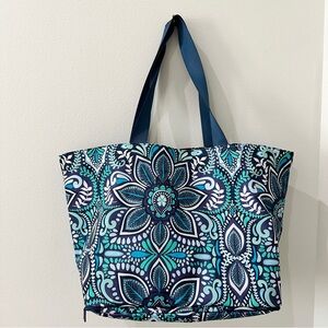 Vera Bradley beach tote and beach towel duo